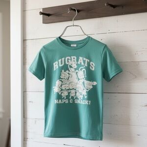 Rugrats Tie-Dye Graphic Tee Naps & Snacks (Size: XS)